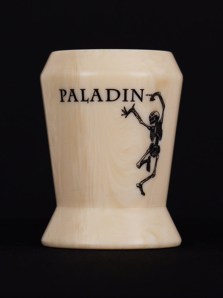 Dancing Skeleton Atlas 28 mm Halloween Bone  (Satin Ivory)