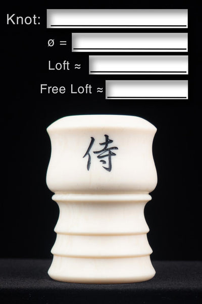 Samurai 28 mm Satin Ivory